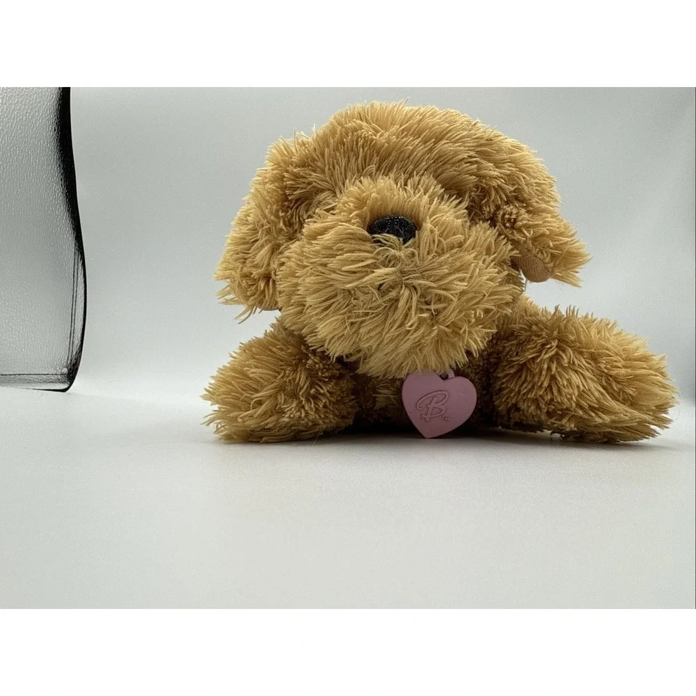 BARBIE MATTEL 2005 Interactive Brown Plush Puppy Dog 10.5